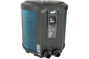 BLUE TORRENT PUMPS ComforTemp Heat Pump by Blue Torrent - 7,500 Gallon Pool Pump - 32,000 BTU