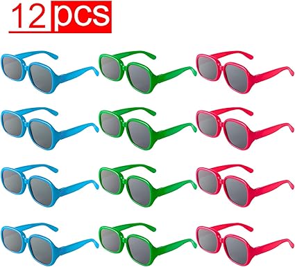 plastic toy glasses