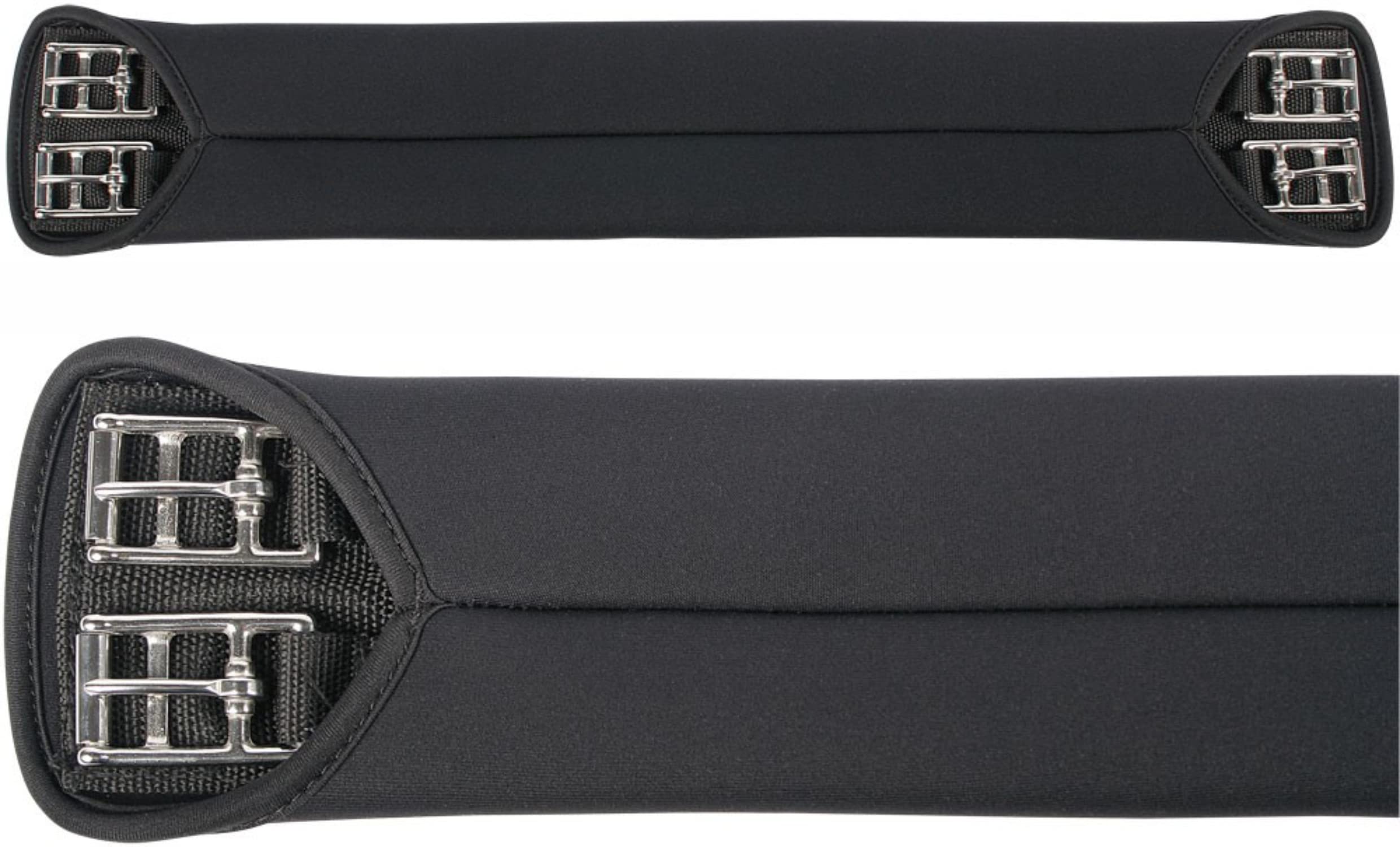 Harry's Horse Dressing Single, Neopreen Glad Black, Size: 65 cm