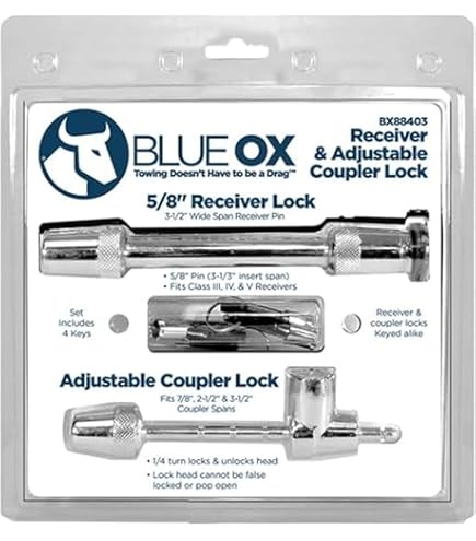 しお Amazon.com: Blue Ox Tow Bar Locking Pins