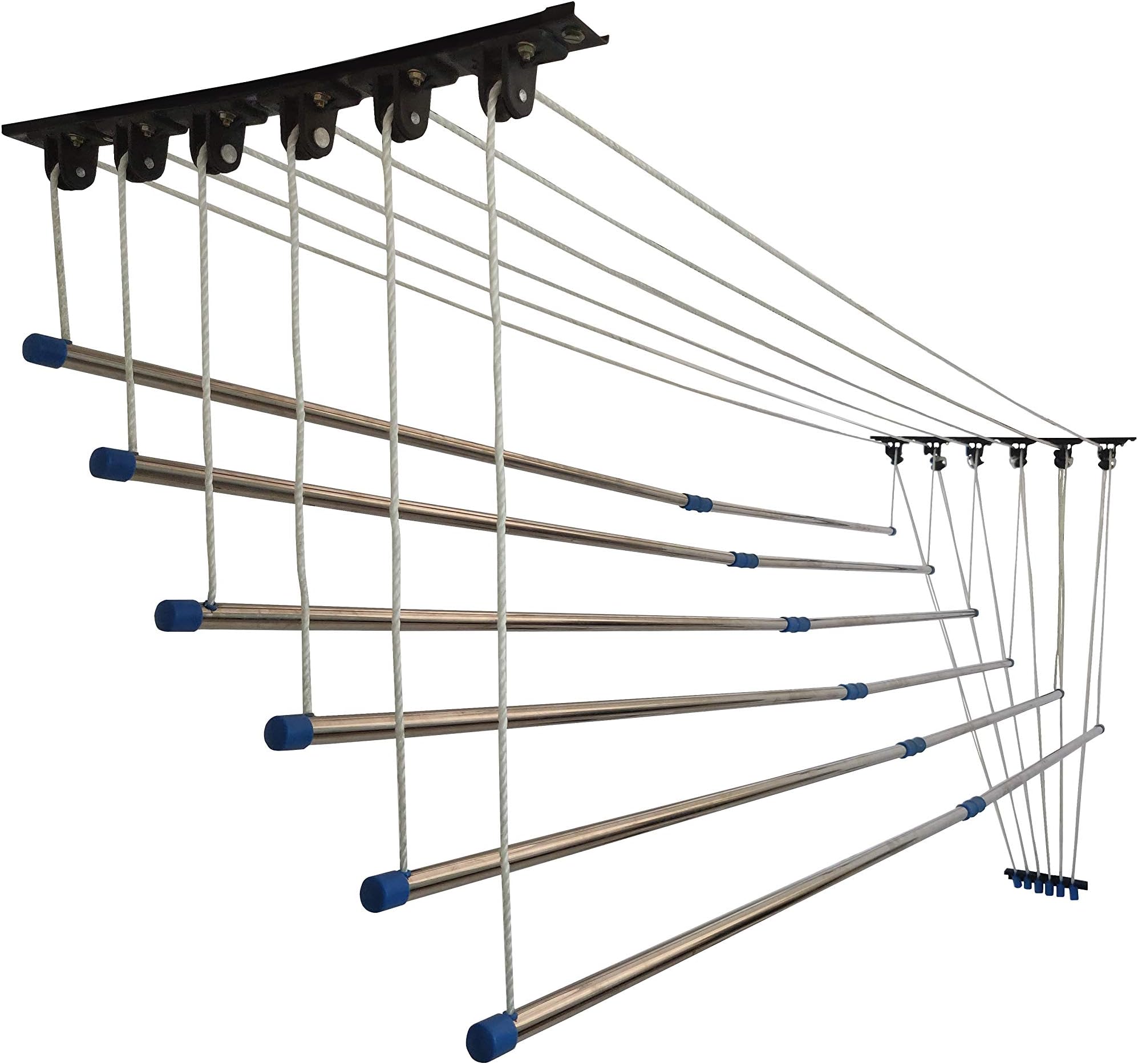 CasperStore 6 ft Detachable Ceiling Hanger with 5 Lines (Multicolour)