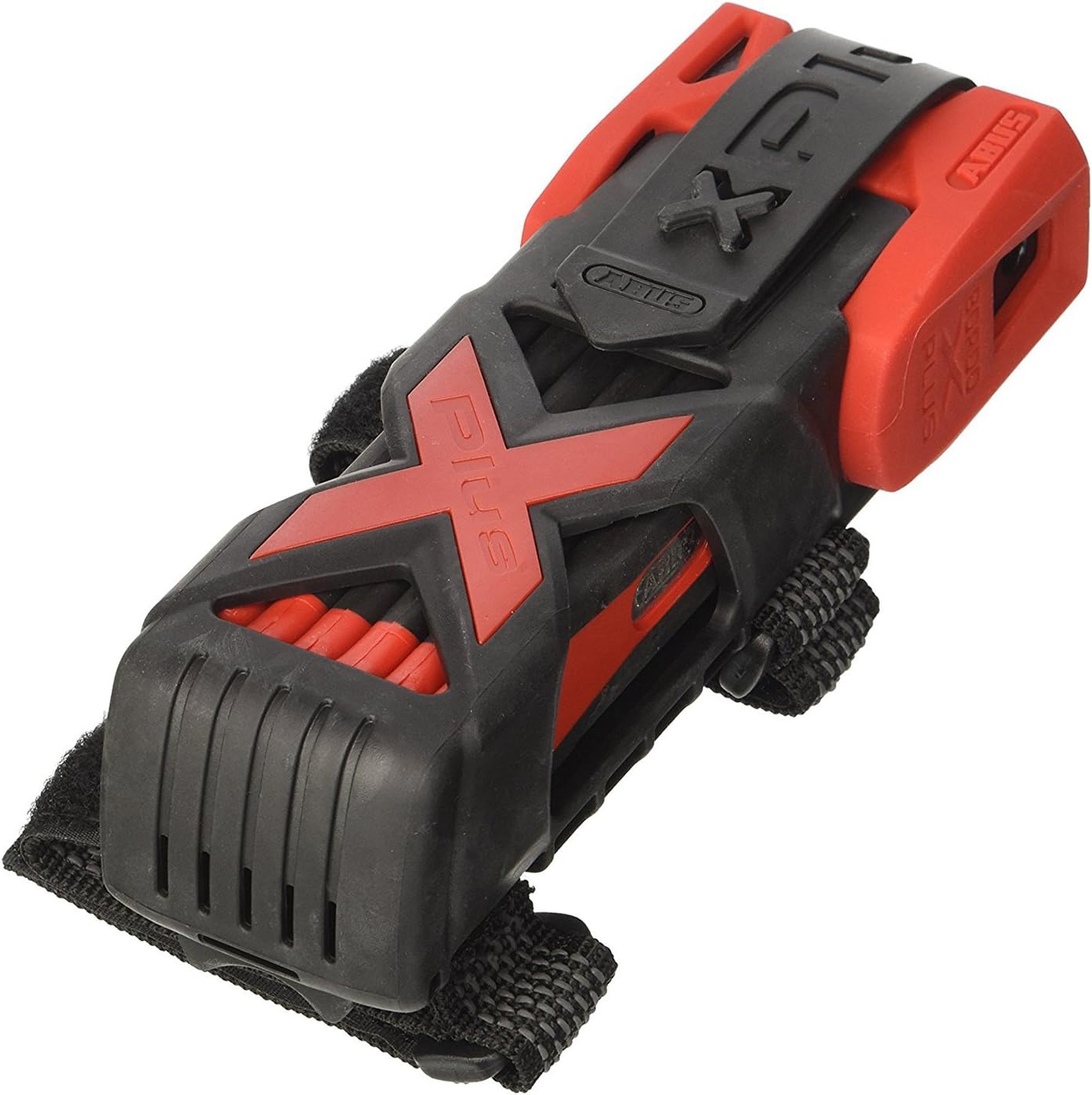 Amazon Com Abus Bordo Granit X Plus 6500 85cm 33 46 In Red Folding Lock Bike Lock Security Level 15 Chain Bike Locks Sports Outdoors