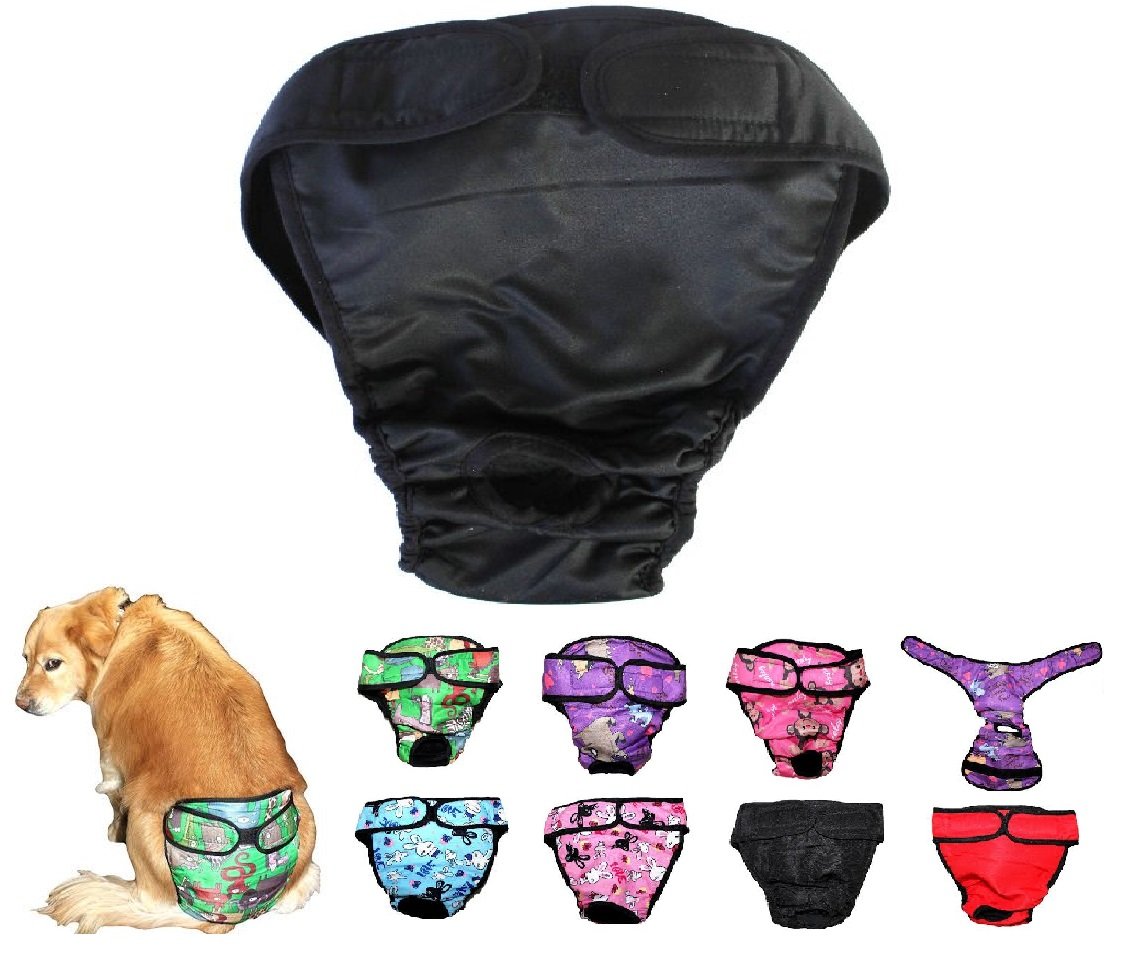 Dog Diaper Reusable Washable Female Girl for MEDIUM & LARGE Big Dog Breeds size L