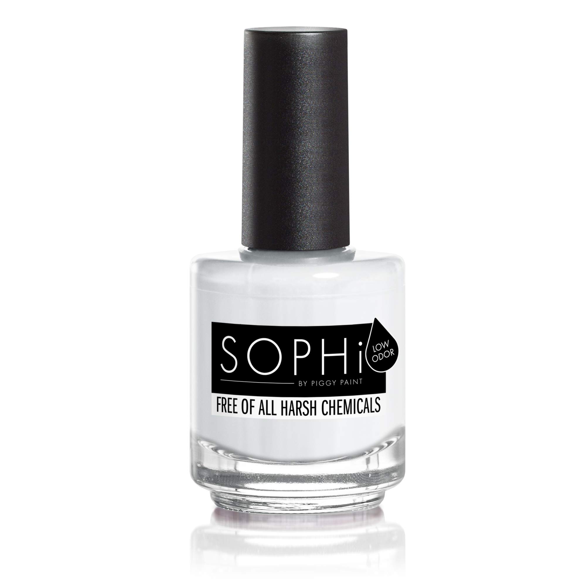SOPHi Non Toxic Low Odour Cruelty Free Vegan Nail Polish - White (Snow more cold feet) — image 1