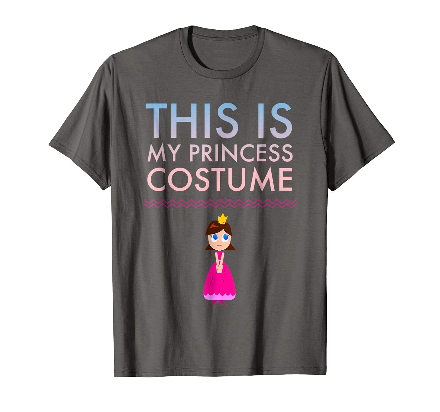 Halloween Shirt Costume This is my Princess Costume Funny-Rose