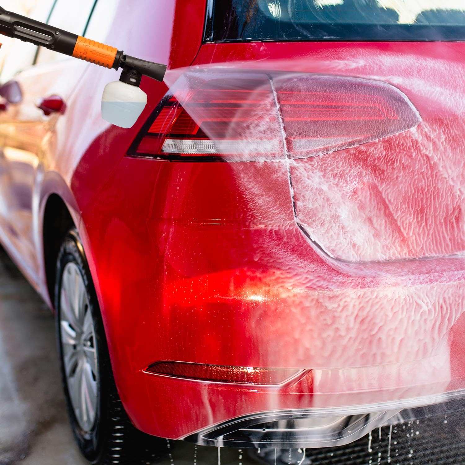 Paxcess Electric Power Pressure Washer 2500 PSI 1.6 GPM High Power Wash With Adjustable Spray Nozzle, Foam Cannon, IPX5, Car Washer, Pressure Cleaner For Home Use : Garden & Outdoor