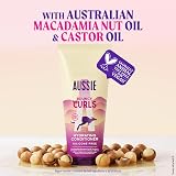 Aussie Bouncy Curls Hydrating Conditioner 400ml Castor Oil Silicone-Free view 4