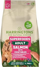 Harringtons Complete Grain Free Salmon Dog Food 1.7kg Pack of 4 view 2