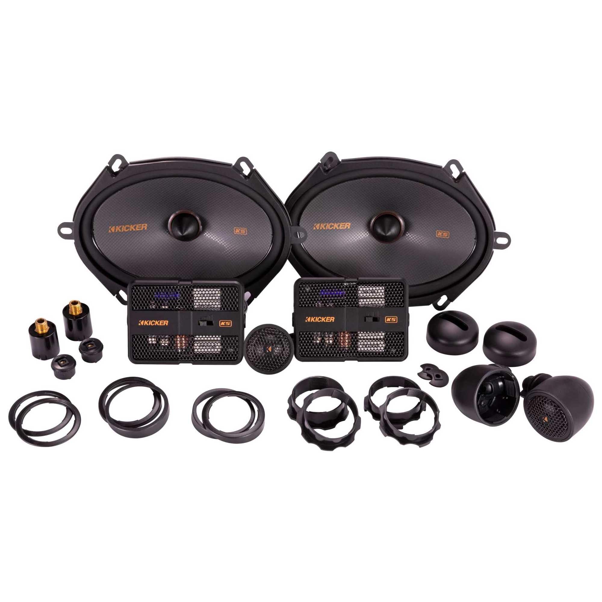KICKER 51KSS6804 KS-Series 6x8 Component System with 1