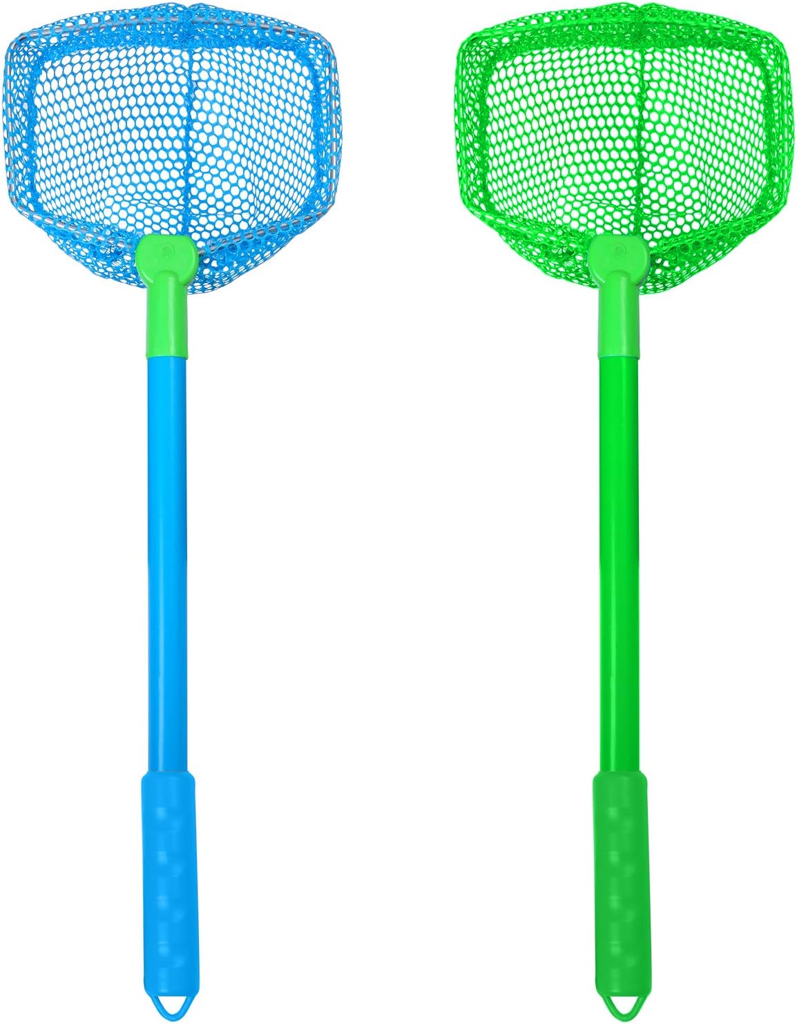 Elcoho 2 Pieces Fishing Nets Bug Net Beach Toys Nets Catch