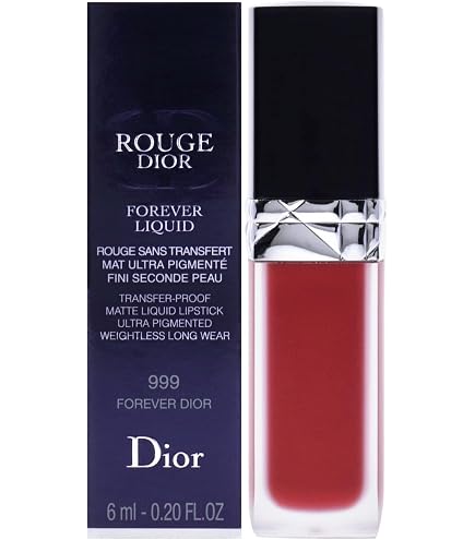 Amazon.com : Dior Rouge Dior Forever Matte Liquid Lipstick #943