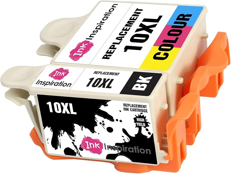 Ink Inspiration Kodak 10XL 10B 10C Ink Cartridge 2 Pack Black Colour ESP Hero