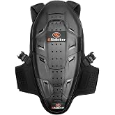 Motorcycle Back Protector Motocross Spine Protector Body Armor Gear | PP Shell, Adjustable Elastic Waistband with Wide Lumbar Support, Front Velcro Fastening &ndash; Ideal for Skateboard Skate, Ski