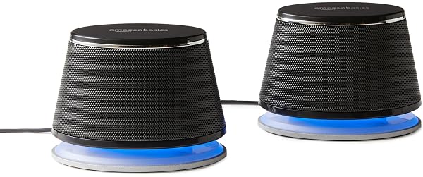 Amazon Basics Stereo 2.0 PC Speakers