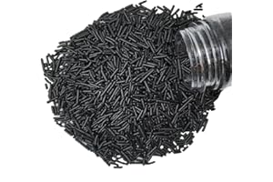 Homankit Black Jimmies Sprinkles Edible Sprinkle Candy Soft Jimmies Toppings for Ice Cream, Cupcake, Cake, Cookie, Dessert Decorating 2.75 Ounces