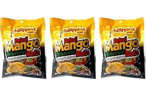Philippine Brand Dried Mango Tamarind Balls, 3.53-Ounces Pouches (Pack of 3)