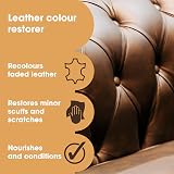 Furniture Clinic Leather Recolouring Balm Dark Brown 16 Colours view 2