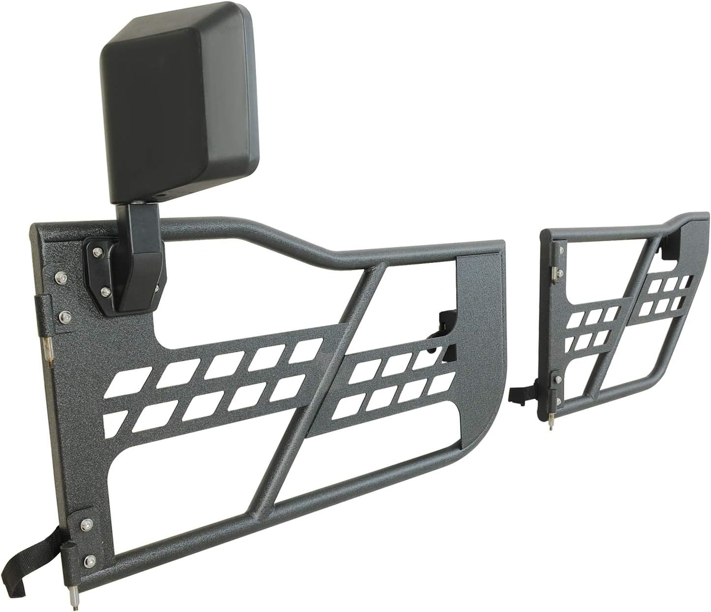 Paramount Automotive 51-0355 Tubular Safari Door with Mirror (Jeep Wrangler JK, 4dr)
