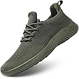 Wrezatro Men's Slip on Walking Shoes Ultra Light Breathable Non Slip Running Shoes Casual Fashion Sneakers Mesh Workout Sports
