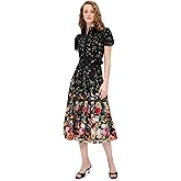 alice + olivia Women's Henrietta Midi Dress