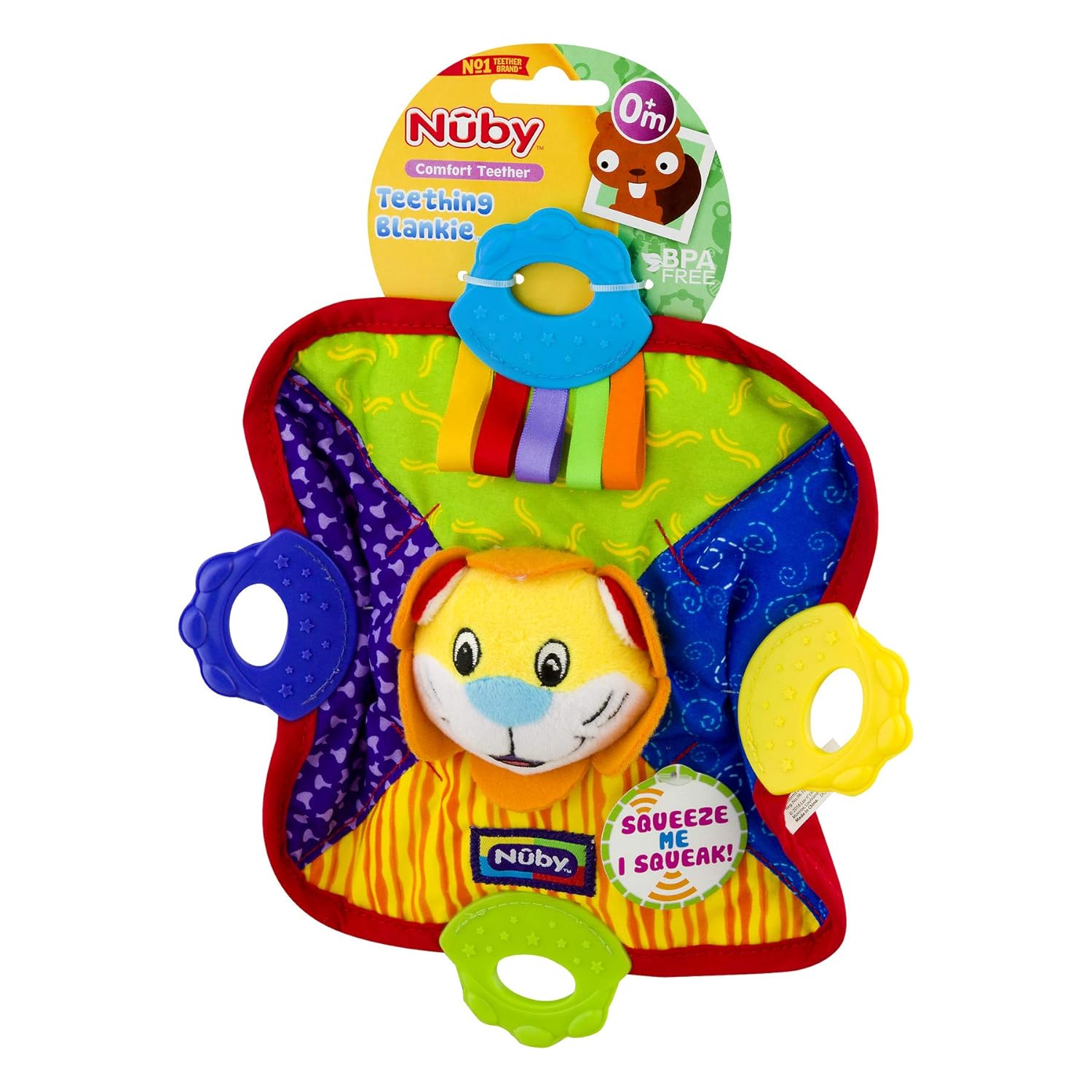 nuby lion teether