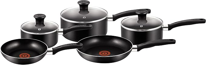 Batterie de cuisine 5 pièces noir Livoo La Redoute Batterie de cuisine 5 pièces noir Livoo La Redoute