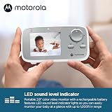 Motorola Nursery VM482ANXL Video Baby Monitor 2.8" Color Screen Infrared view 5