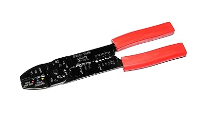 Blazon Tools BZT-313 Multifunction 5 in 1 Crimping Tool Wire Stripper multi purpose cable stripper Crimping tool for insulated and non insulated terminals size: 1.5,2.5,6mm wire stripper Bolt Stripper Wire stripping: 0.75~6mm