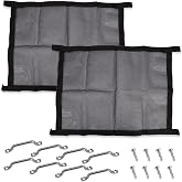 LIAULIADLL 35 Inch Length x 26 Inch Height Horse Trailer Window Screen with Mesh Hole 0.04 * 0.04inch,2 Pack