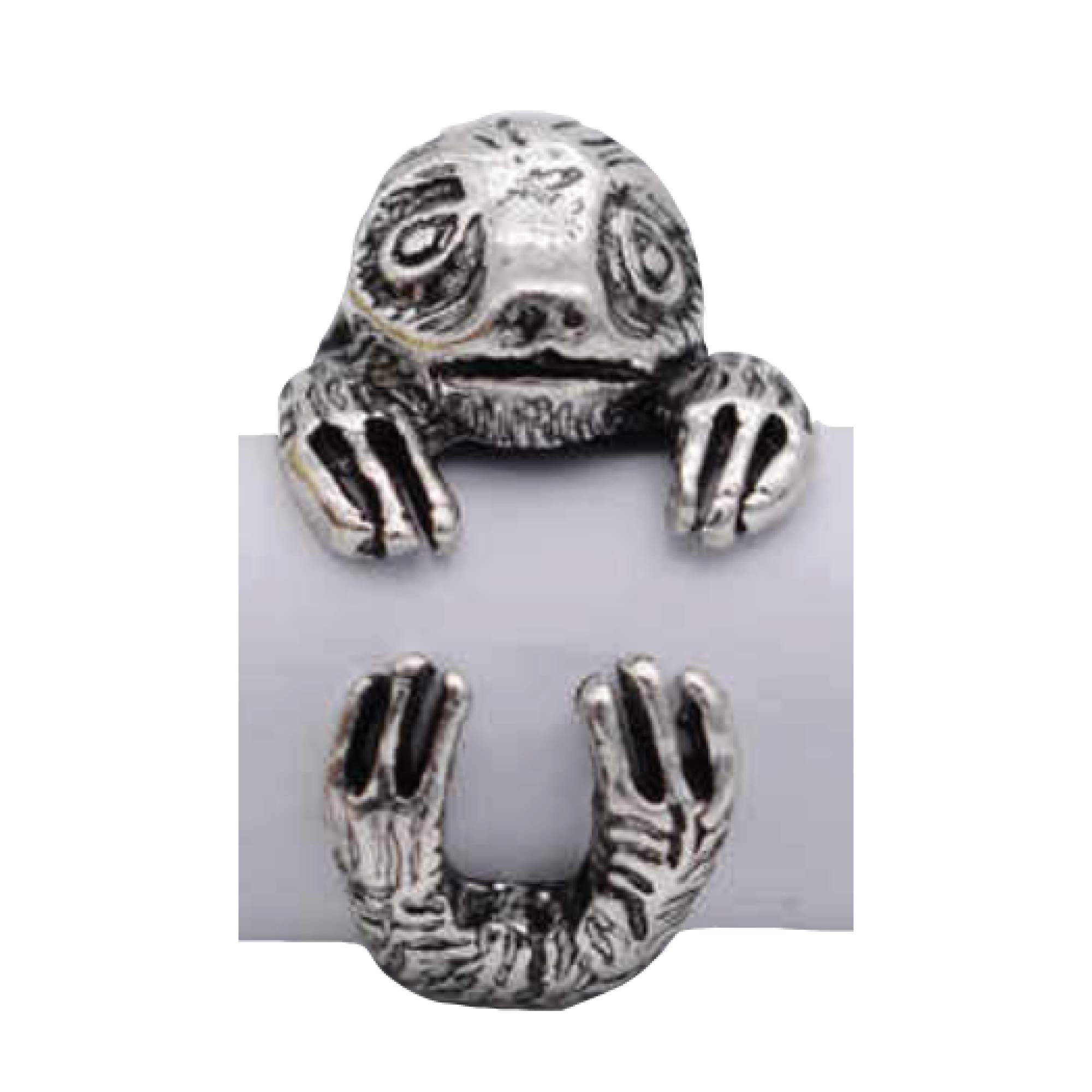 Sloth Ring. Animal Jewellery Adjustable, In an Organza Bag, Men/Women/Teenager