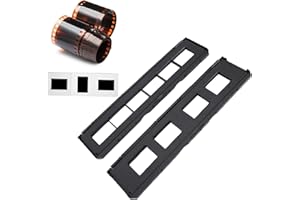 Gugxiom 135mm Slide Film Holder & 35mm Negative Film Holder for Scanners - 4 Hole & 6 Hole Film Tray, Easy to Use, Protects &
