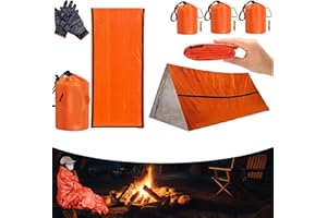 BOKANDO Sierra Madre Emergency Sleeping Bag, Sierra Madre Sleeping Bag, Sierra Madre Emergency Sleeping Bags for Survival, 84"X36", Sierramadre Emergency Sleeping Bag for Camping, Hiking, Outdoor