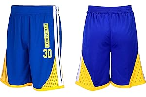 iSport Gifts Curry Basketball Shorts Kids Youth Sizes Blue