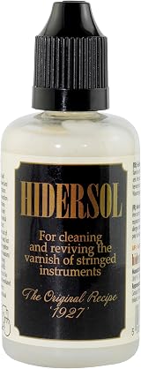 Hidersine Hidersol Varnish Cleaner and Polish for Violin Viola Cello Bass 50ml view 2