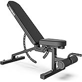 Synergee Adjustable Incline Decline Bench &ndash; Weight Bench for Home Gym