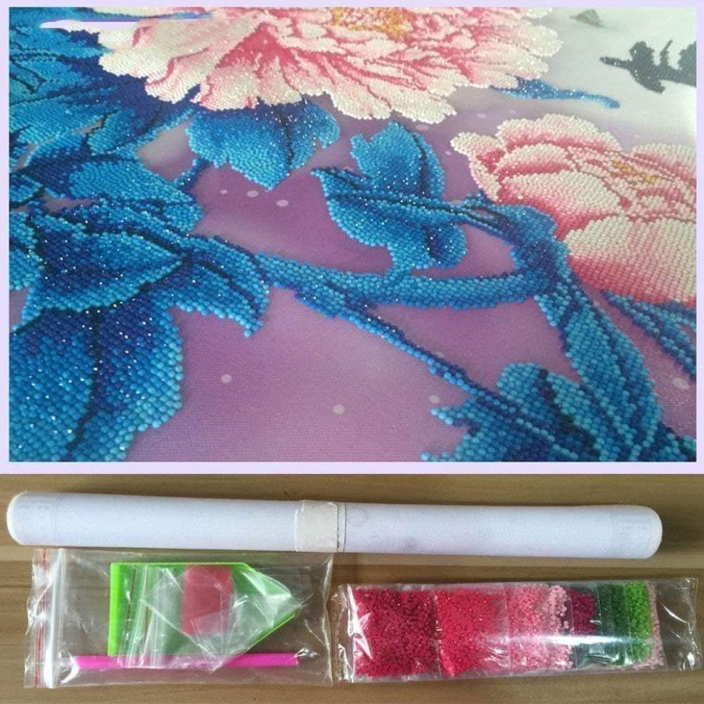 5D Diamond Painting Kits for Adults Flamingo DIY Paint by Number Full Drill Crystal Rhinestone Arts Craft Canvas Paint with Diamonds for Home Wall Decor (40X30CM) - Image 5