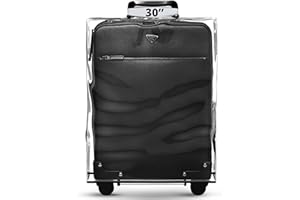 Guardify® Luggage Covers for Suitcase Tsa Approved, 30" Clear Luggage Protector Suitcase Cover|Sturdy Transparent & PVC Waterproof Travel Luggage Sleeve|Carry On Luggage Plastic Cover in 1 Perfect Fit
