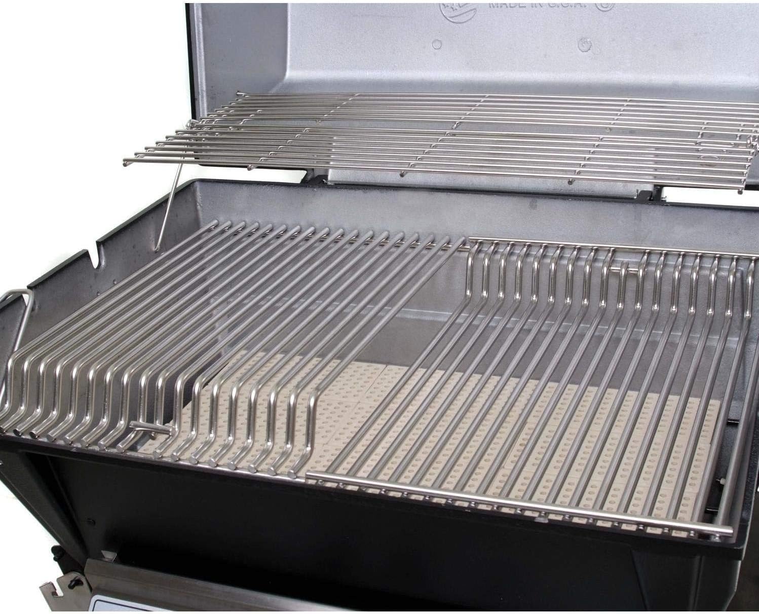 review Broilmaster R3B Infrared Combination Propane Gas Grill On Stainless Steel In-Ground Post