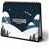 The Adventure Challenge Couples Holiday Scratch-Off Book – 12 Romantic Christmas-Themed Activities for Couples, Fun Advent-Style Calendar Alternative