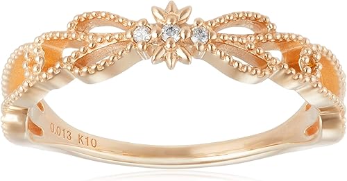 Amazon アガット Agete K10ピンキーリング 日本サイズ3号 リング 通販