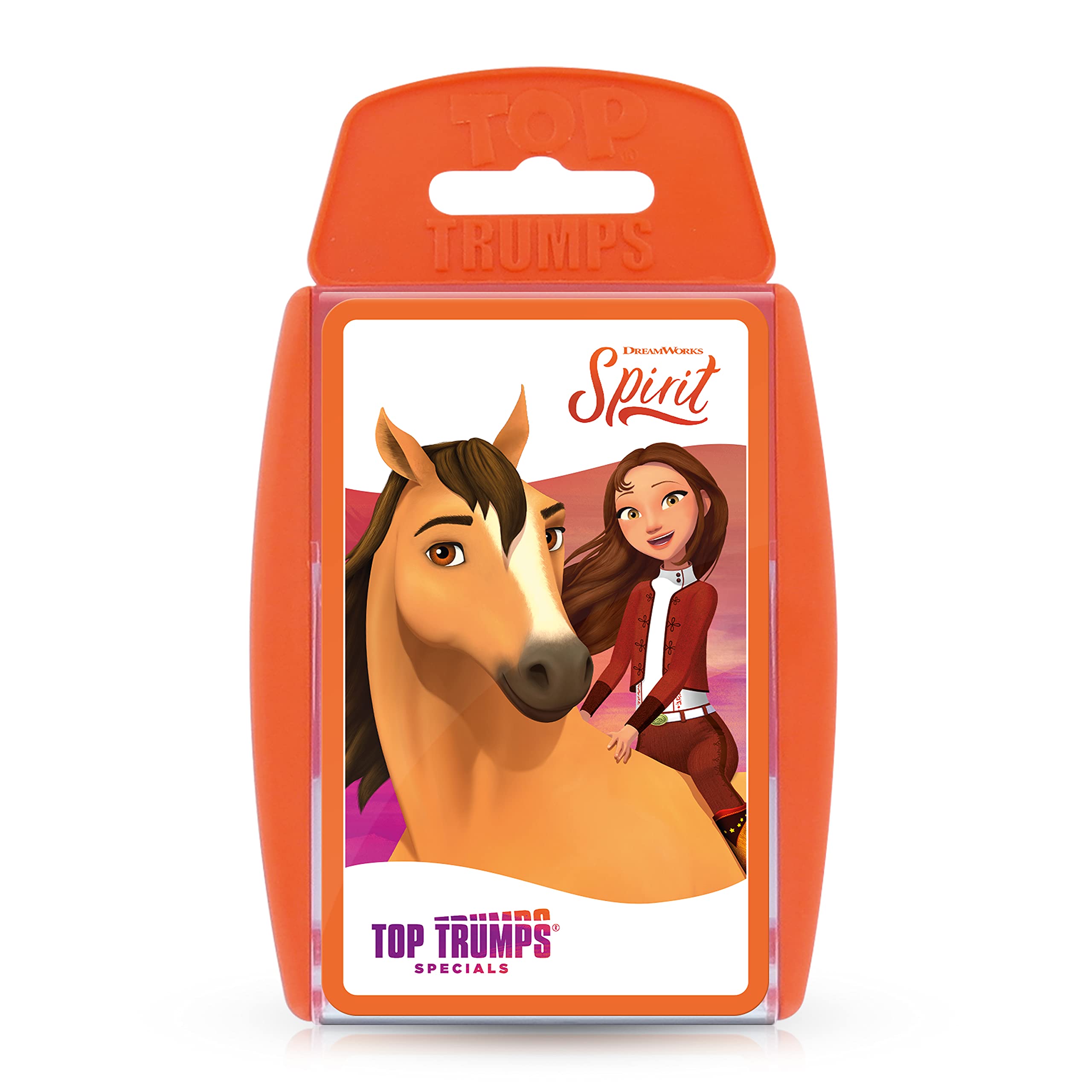 TOP TRUMPS - Spirit Riding free - Spirit-Kartenspiel - Alter 6+ - Deutsch