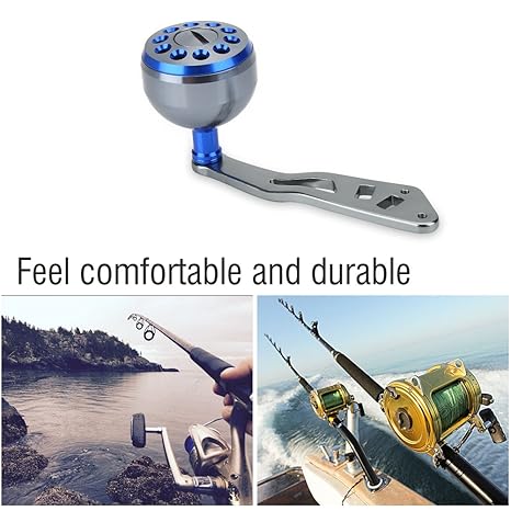 Reel Replacement Power Handle knob handle grips Part - Metal Fishing Spinning Reel Handle Grip for