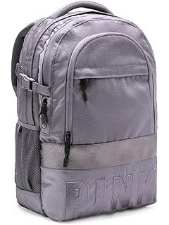 pink nation black backpack