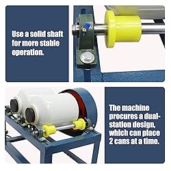 HQHAOTWU Ball Mill Grinding Machine Horizontal Drum