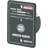 REDARC Remote-RS Inverter Remote Switch, 12V Compatible, Flush-Mount Design for RS Series Pure Sine Wave Inverters, On/Off Control and Status Indicator, for RV, Truck, and Off-Grid Use
