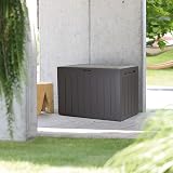 Prosperplast Woodebox Garden Crate Box 190 L Brown Weather-Resistant view 2