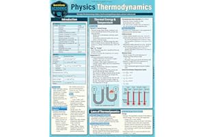 Physics - Thermodynamics: A Quickstudy Laminated Reference Guide