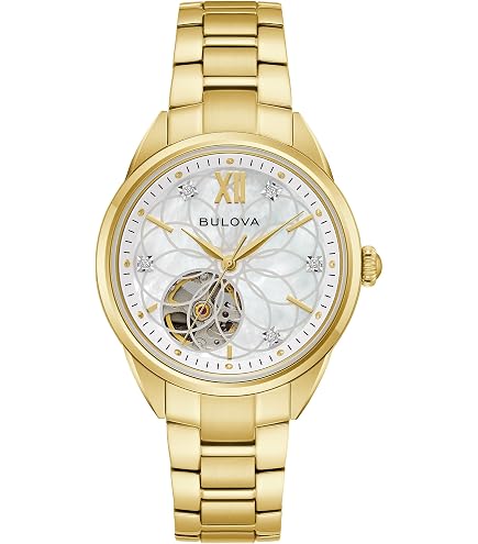 NWT Empress Constance Automatic Pewter Sunray Dial Ladies Watch Amazon.com: Empress Constance Pewter Brushed-Finish Sunray  main image 2