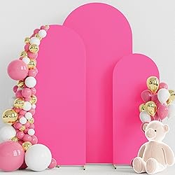 Wokceer Set of 3 Wedding Arch Backdrop Cover