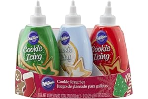 Wilton Christmas Cookie Icing Set, 3-Pack